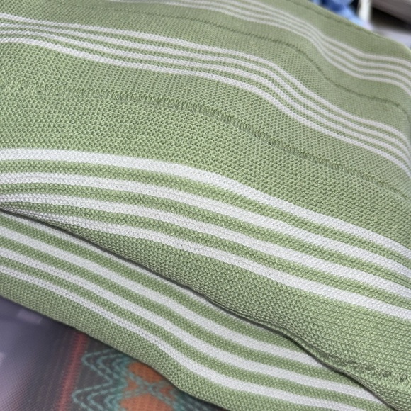 PRETTYGARDEN Womens Knit Side Slit Striped Long Tank Dress green - Picture 5 of 6